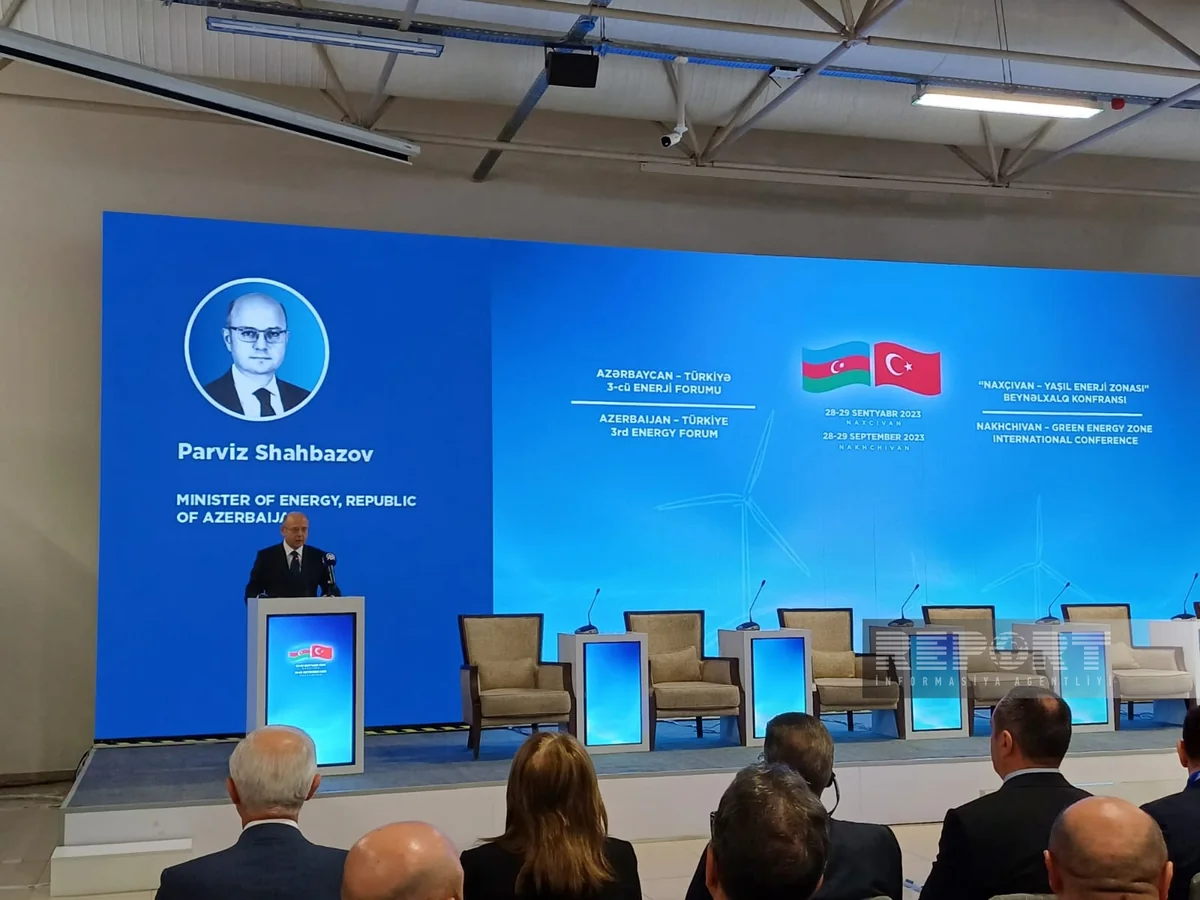 3rd Azerbaijan-Türkiye Energy Forum kicks off in Nakhchivan