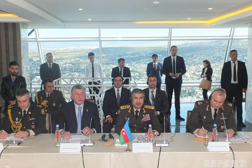 Руководители ВС Азербайджана, Грузии и Турции обсудили вопросы сотрудничества