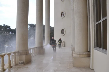 FHN dezinfeksiya işlərini davam etdirir - VİDEO