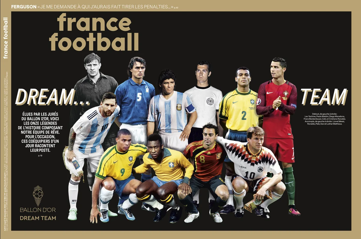 France Football назвал лучший состав в истории