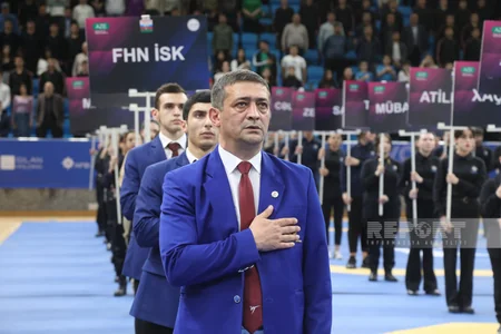 Kiçikyaşlı taekvondoçular arasında Azərbaycan birinciliyinin açılış mərasimi keçirilib
