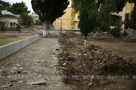 Gürcüstanda Nəriman Nərimanov adına park yenidən qurulur