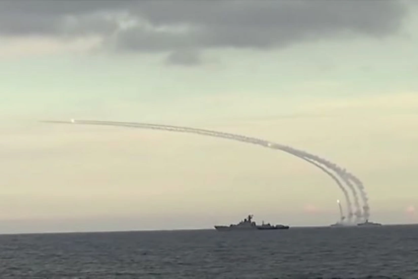 Ukrainian Air Force: Russia bombing Ukraine from Caspian Sea