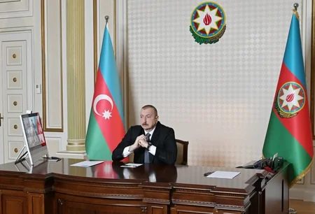 President Aliyev holds videoconference with CISCO executives