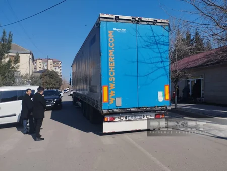 Neftçala və Salyandan Türkiyədə zəlzələdən zərərçəkənlərə 25 tonluq yardım göndərilib