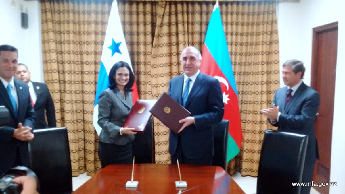 Azərbaycanla Panama arasında anlaşma memorandumu imzalanıb