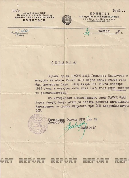 Məhəmməd Əmin Rəsulzadənin Gürcüstandakı qohumları - Azərbaycanla qırılmayan bağlar - ARAŞDIRMA