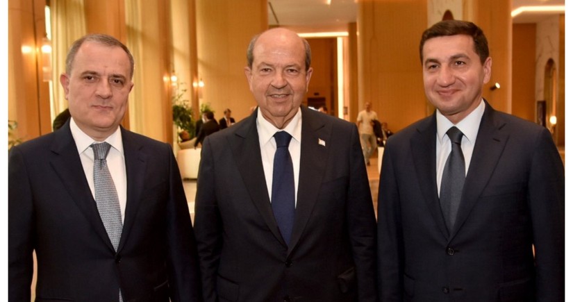 President of Northern Cyprus meets with Jeyhun Bayramov, Hikmat Hajiyev in Shusha