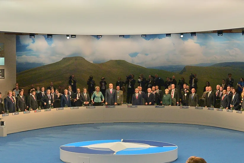 Prezident İlham Əliyev Uelsdə NATO-nun sammitində çıxış edib