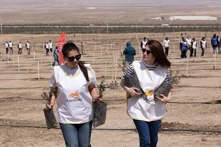“AzerGold” Beynəlxalq Yer Gününə həsr olunmuş tədbirlər keçirib