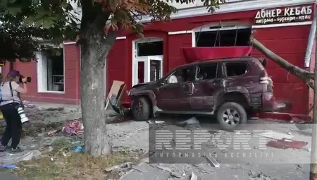 В украинском Чернигове ракетным ударам подверглись дома азербайджанцев
