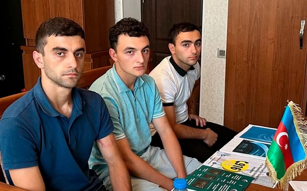 Azad edilən erməniəsilli futbolçuların Ermənistana göndərilməsini əks etdirən görüntülər yayılıb