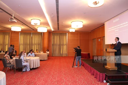 Dövlət Xidməti Heydər Əliyev ili çərçivəsində jurnalistlər üçün seminar keçirib