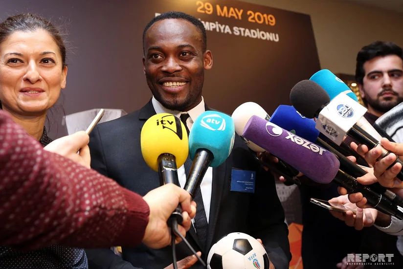 Michael Essien: I will try to be in Baku for the Europa League final'