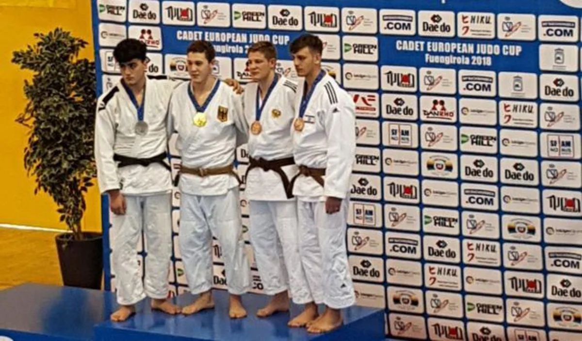 Yeniyetmə cüdoçular Avropa kubokunda daha 3 medal qazanıb