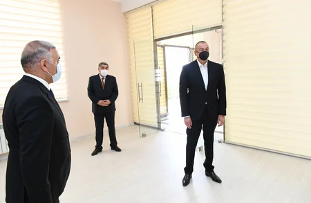 Prezident Hacıqabulda Qarasu yarımstansiyasının açılışında iştirak edib - YENİLƏNİB