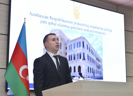 100 nəfər gənc hüquqşünas prokurorluq orqanlarına qulluğa qəbul edilib