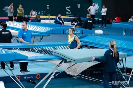 Milli Gimnastika Arenasında ilin ilk yarışı - REPORTAJ