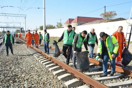 Azərbaycan Dəmir Yolları COP29-a hazırlıq çərçivəsində təmizlik aksiyası keçirib