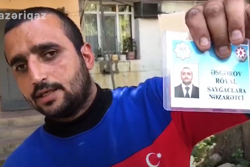 Saxta xidməti vəsiqə ilə vətəndaşları aldadan şəxs saxlanılıb