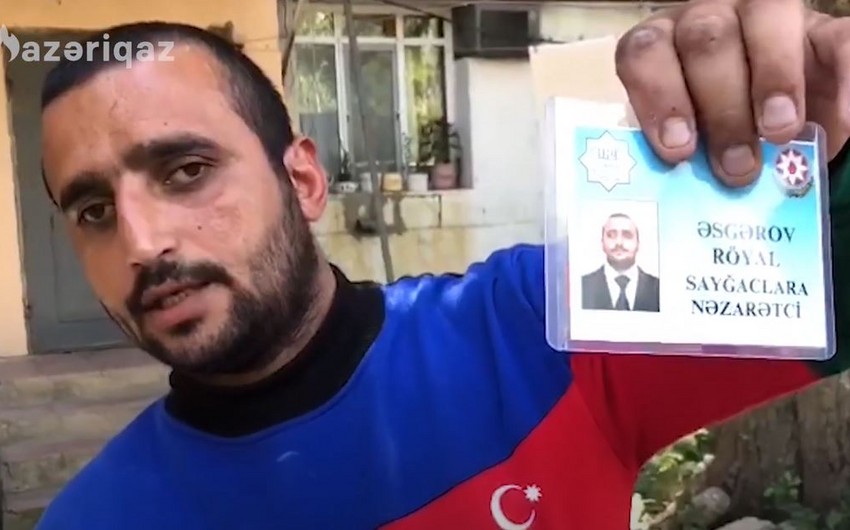 Saxta xidməti vəsiqə ilə vətəndaşları aldadan şəxs saxlanılıb
