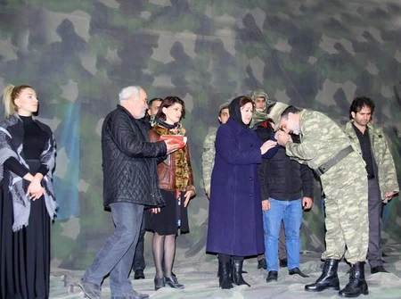 Qarabağ müharibəsi veteranına “Hərbi xidmətlərə görə” medalı təqdim olunub