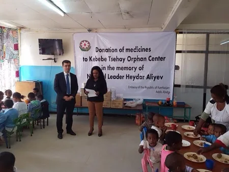 Efiopiyada Heydər Əliyevin xatirəsi yad edilib