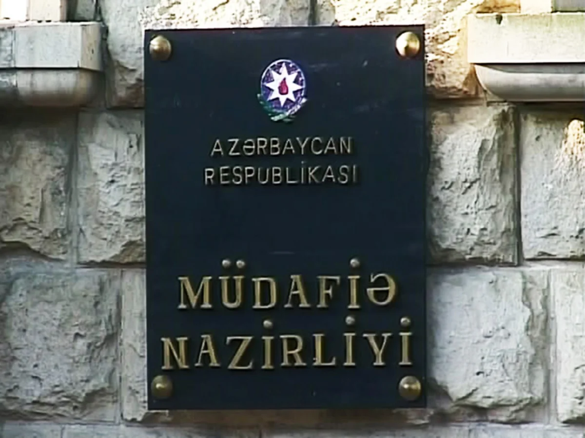 Azerbaijani Defense Ministry issued statement