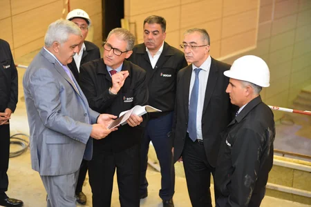 SOCAR prezidenti Etilen-Polietilen Zavodundakı təmir və modernizasiya işlərinin gedişi ilə tanış olub