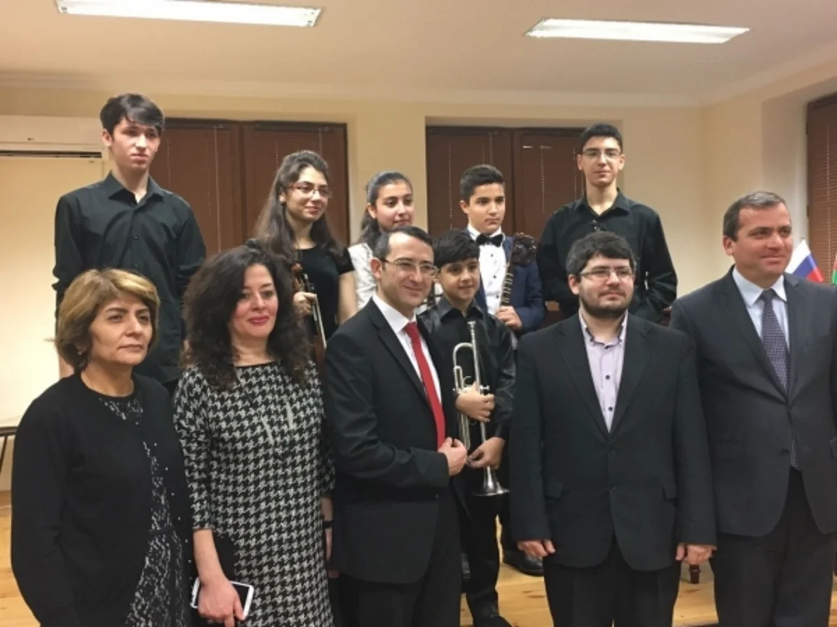 Baku and Moscow schools named after Gara Garayev ink memo