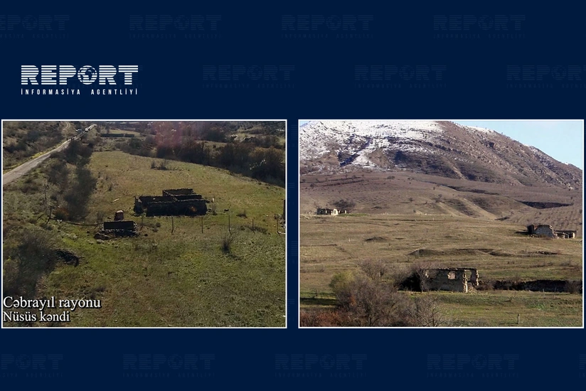 Footage from Nusus village of Jabrayil region