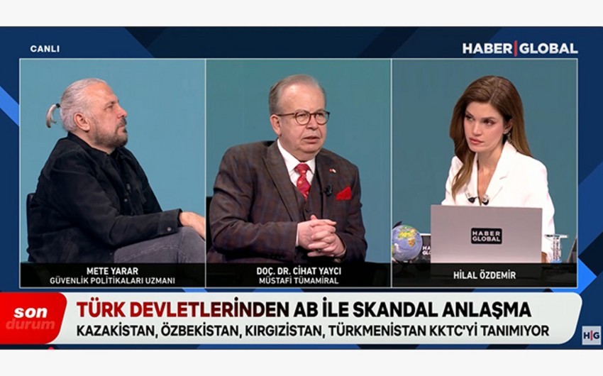 Джихад Яйджи в эфире Haber Global: Эрдоган потребует от дипломатов объяснений по ситуации с Центральной Азией и Кипром