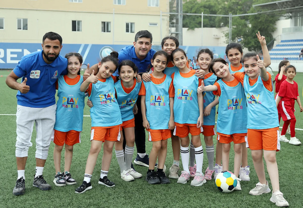 Bakıda UEFA-nın dəstəyi ilə festival keçirilib