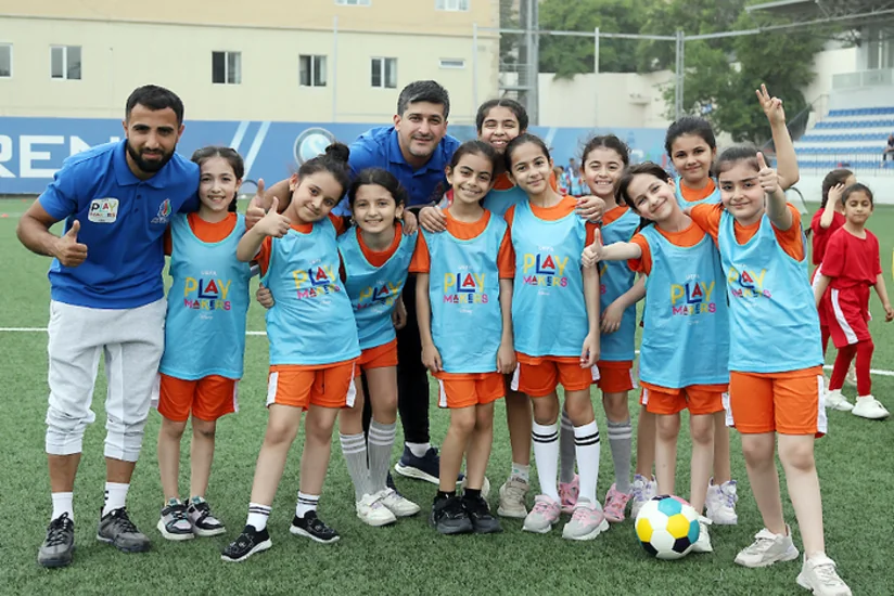 Bakıda UEFA-nın dəstəyi ilə festival keçirilib