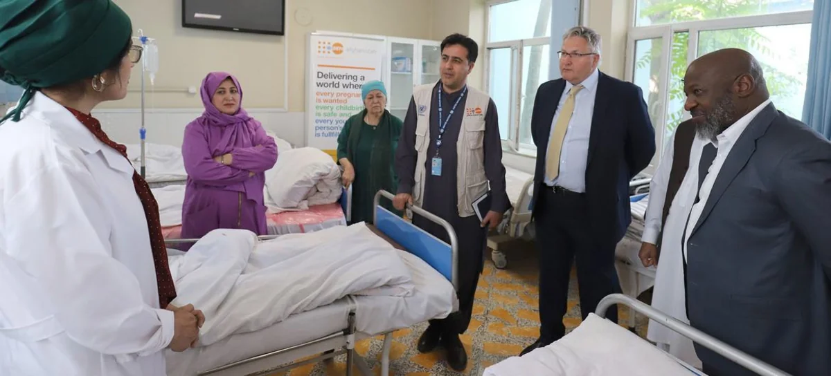 Andrew Saberton: Funding cuts will directly impact UNFPA’s work in Afghanistan