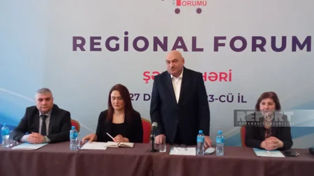 Şəkidə Milli QHT Forumunun regional forumu keçirilir