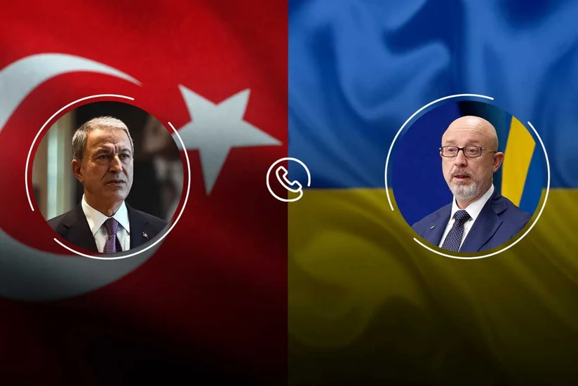 Türkiyə və Ukraynanın müdafiə nazirləri arasında telefon danışığı olub