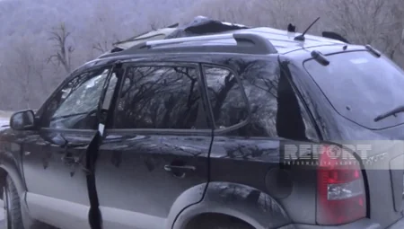 İsmayıllıda avtomobil aşıb, bir ailənin 3 üzvü yaralanıb