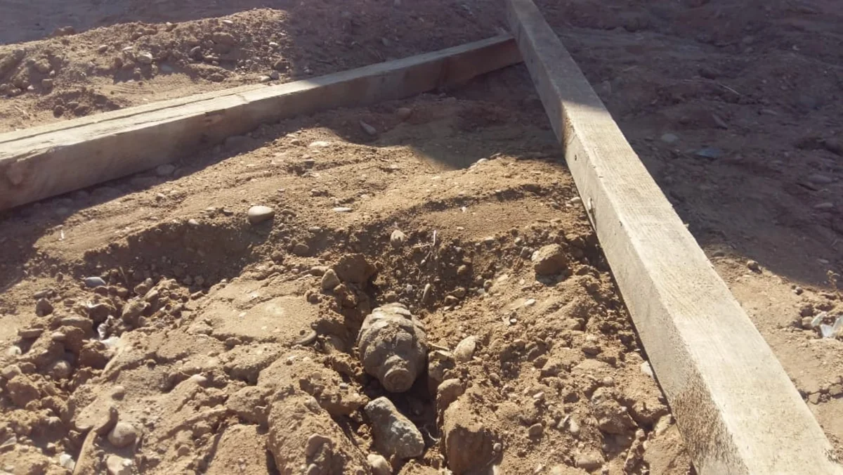 Bakıda əl qumbarası tapılıb