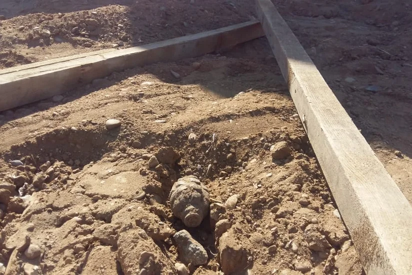 Bakıda əl qumbarası tapılıb