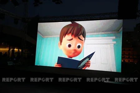 Bakıda açıq kino nümayişi təşkil edilib