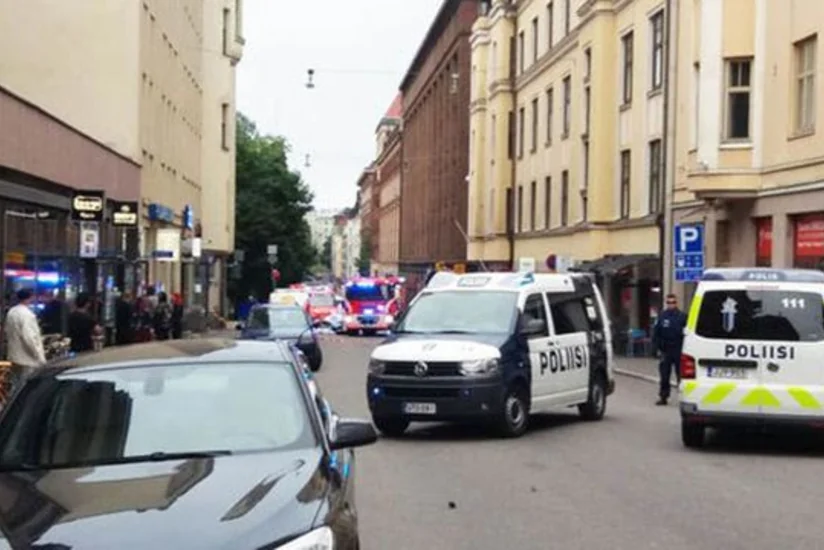 В Хельсинки автомобиль врезался в толпу людей