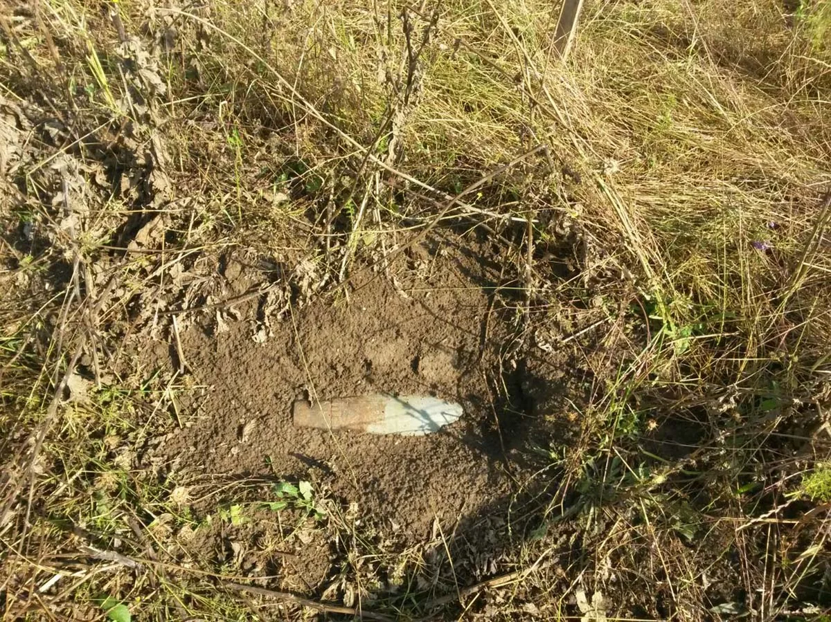 ANAMA Tərtərdə 3 ədəd Qrad raketinin mühərrik hissəsini tapıb