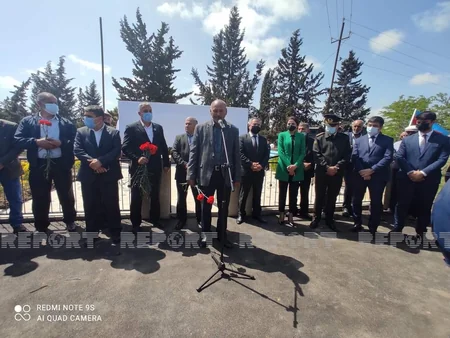 Biləsuvarda Şəhidlərin Xatirə Kompleksi açılıb