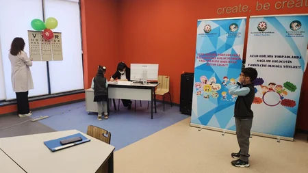 Füzuli şəhərində uşaqların kompleks tibbi müayinəsi təşkil edilib