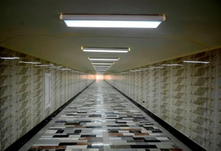 Metronun Dərnəgül deposunda yeraltı piyada keçidi açılıb