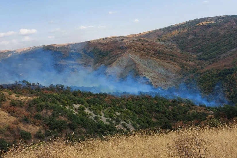 FHN: İsmayıllıda yanğının söndürülməsi istiqamətində tədbirlər davam etdirilir