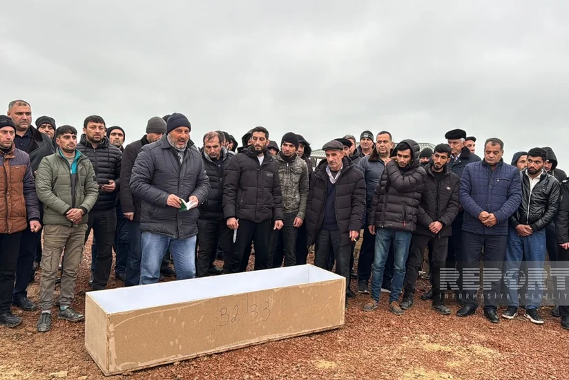 В Сумгайыте похоронен погибший в авиакатастрофе Рамин Агаев