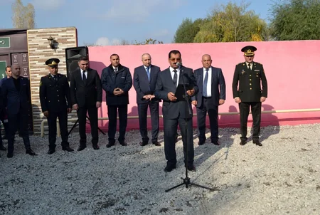 Kürdəmirin Qarasu kəndinə təbii qaz verilib