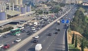 Bakının bir sıra yollarında nəqliyyatın sıxlığı yaranıb